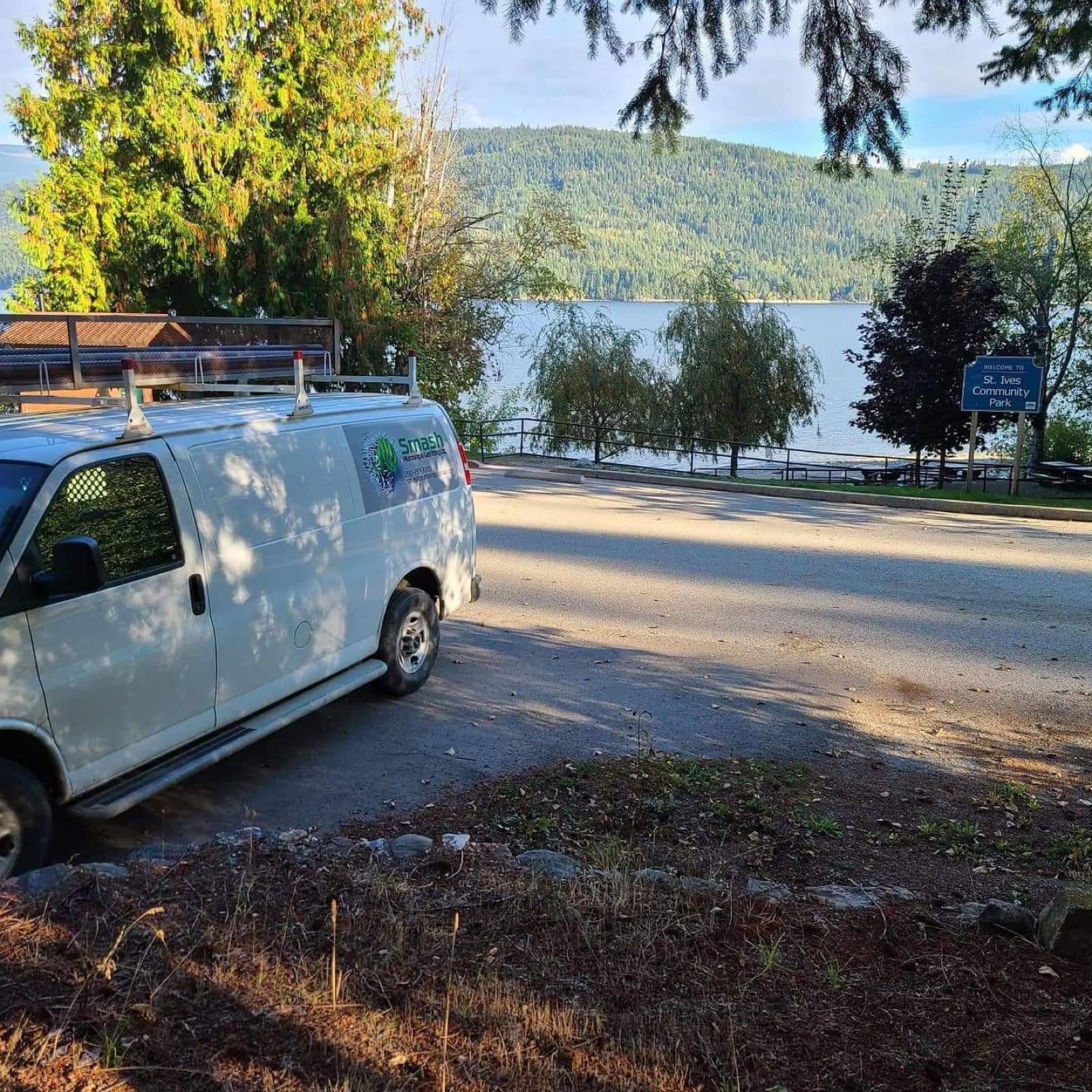 The Smash Plumbing service van